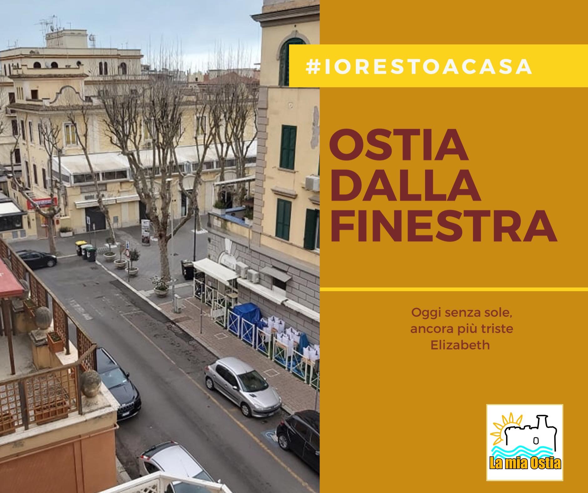 Ostia dalla finestra: mese di marzo